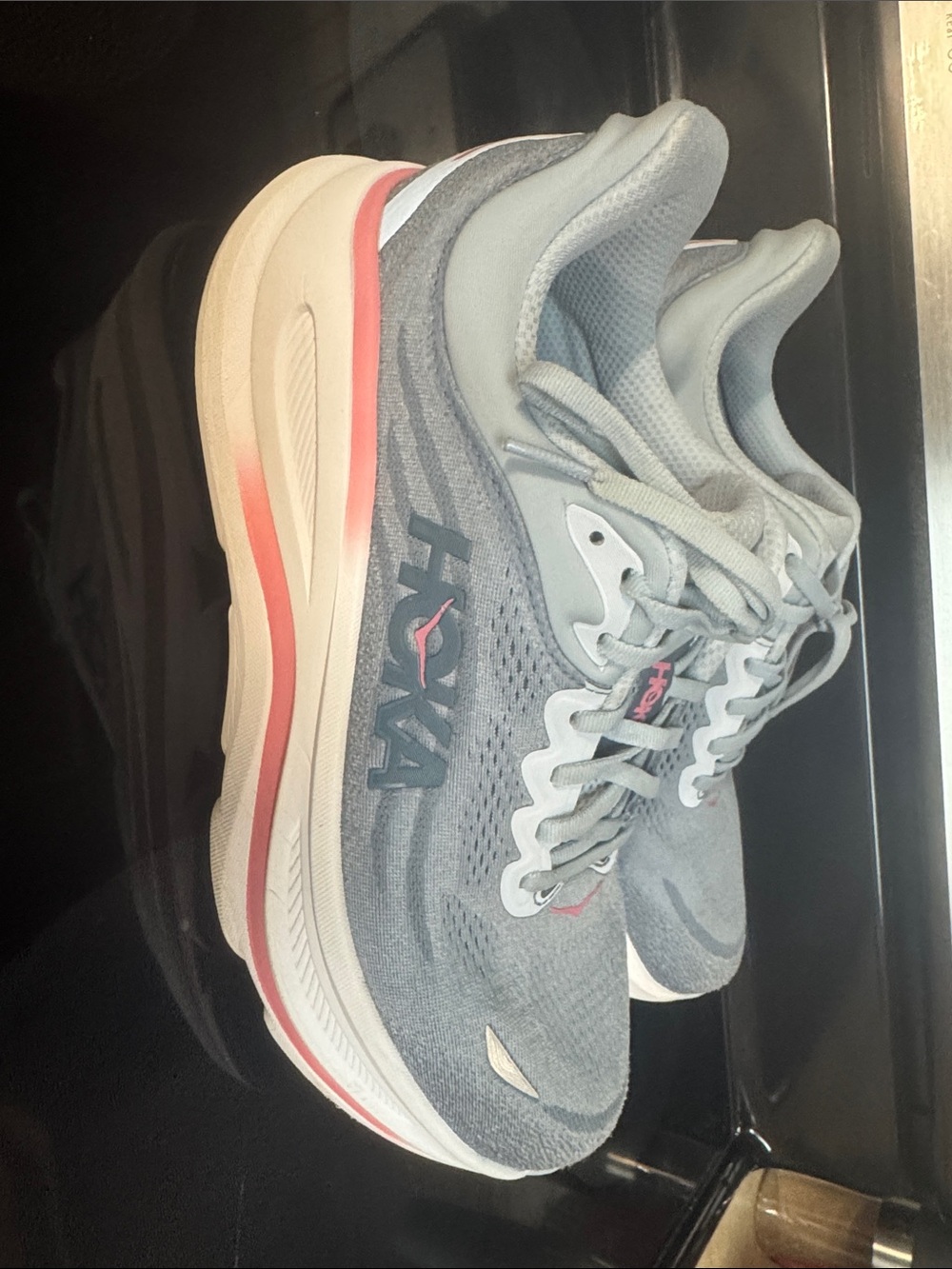 Hoka Bondi 9 Ladies Size 11.2E Worn Twice